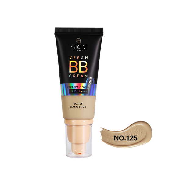 كريم بي بي سكين لود النباتي SPF50+ بدرجة 125 بيج دافئ