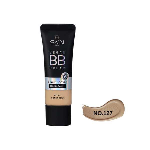 كريم بي بي سكين لود النباتي SPF50+ بدرجة 127 بيج عسلي