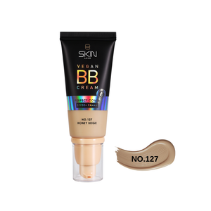 كريم بي بي سكين لود النباتي SPF50+ بدرجة 127 بيج عسلي