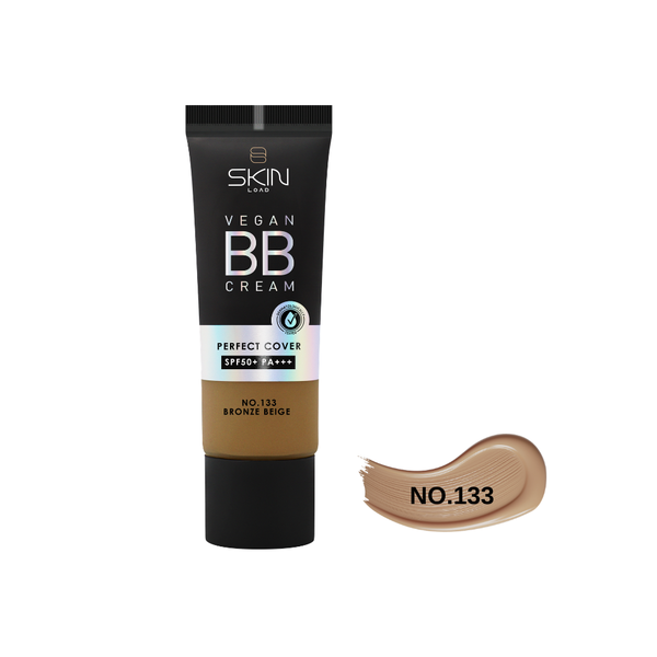 كريم بي بي سكين لود النباتي SPF50+ درجة ١٣٣ برونز بيج ٢٥ مل — واجهة العبوة
