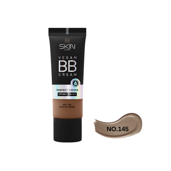 كريم بي بي سكين لود النباتي SPF50+ درجة ١٤٥ كاكاو بيج ٢٥ مل — واجهة العبوة
