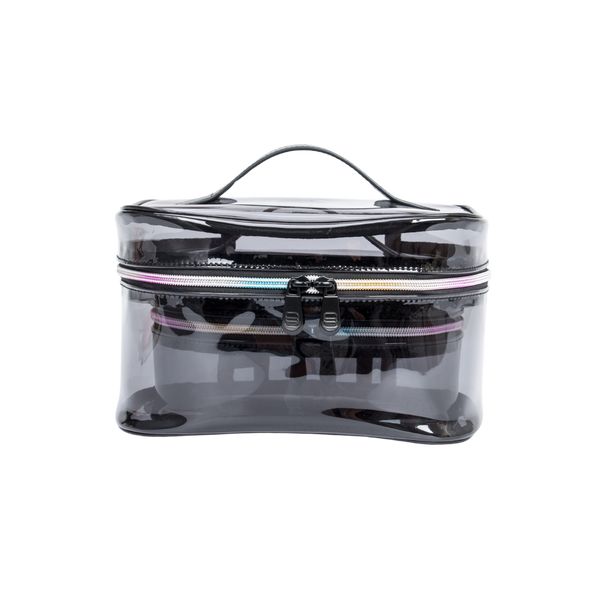 حقيبة مستحضرات التجميل المزدوجة