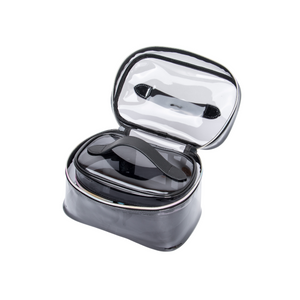 حقيبة مستحضرات التجميل المزدوجة